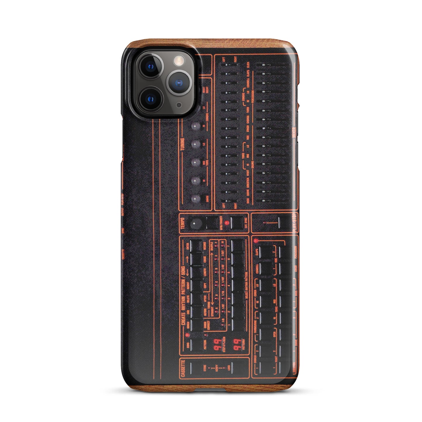 Vintage Drums iPhone Case