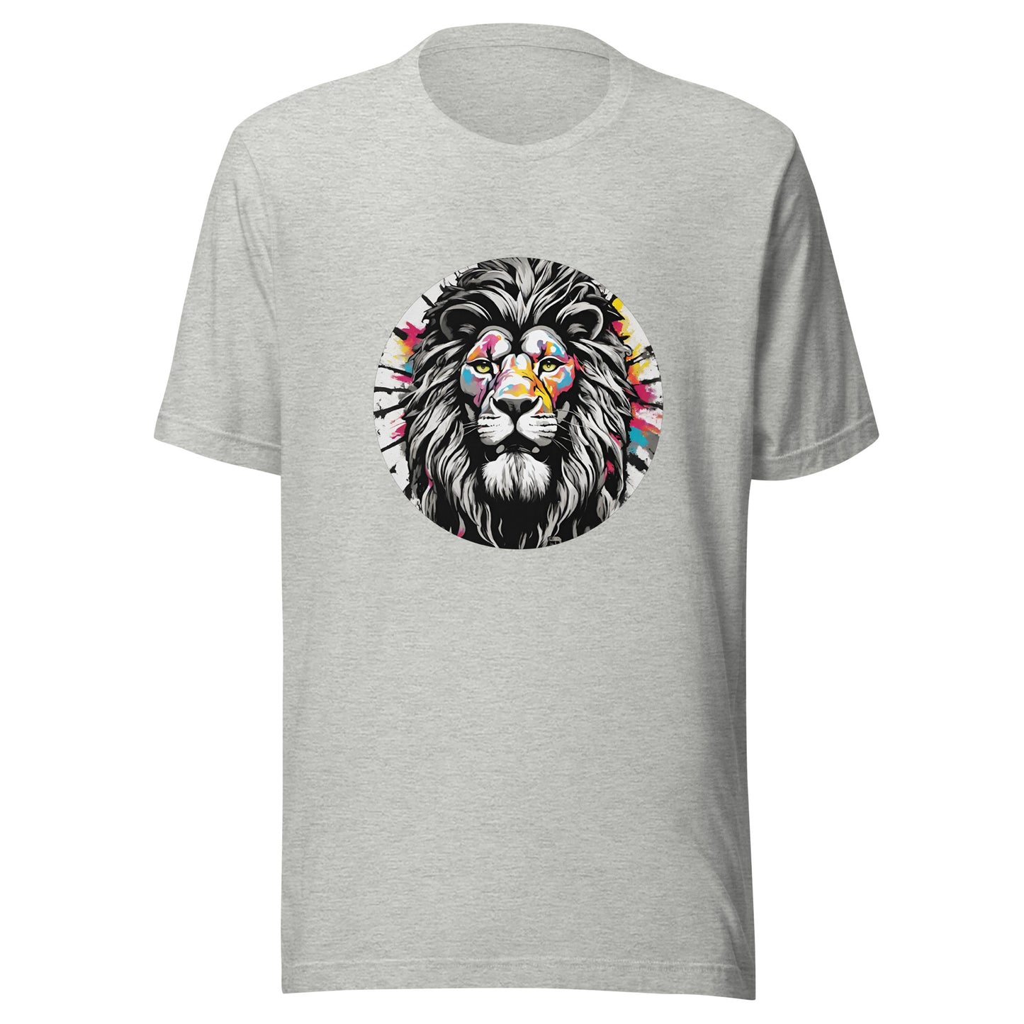 King of the Jungle Graphic Tee in Athletic Heather.