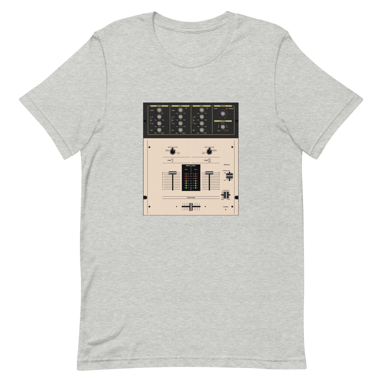 Scratch Mixer Graphic Tee Athletic Heather