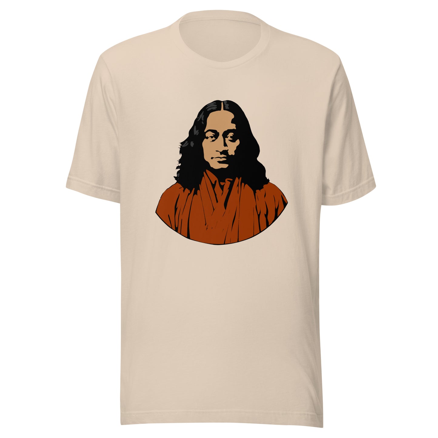 Yogananda Graphic Tee in Soft Cream.