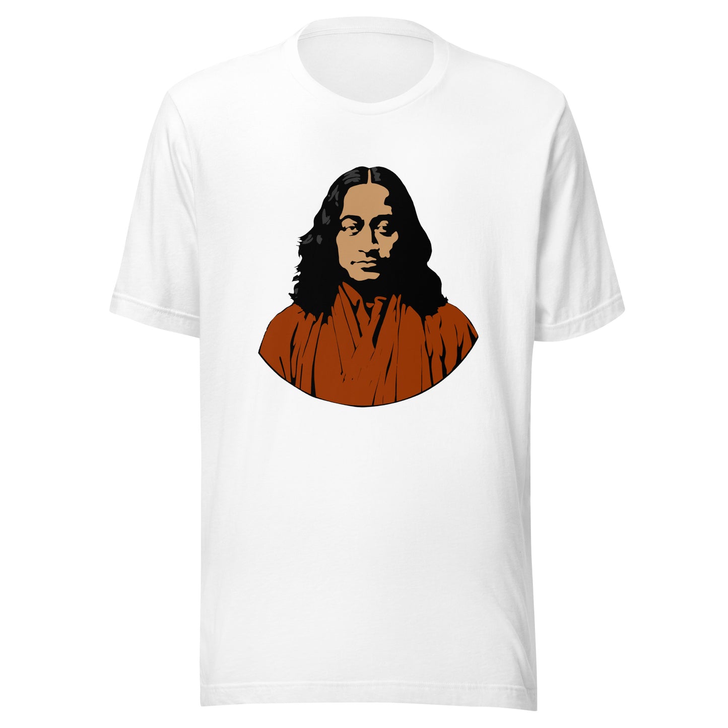 Yogananda Graphic Tee in White.