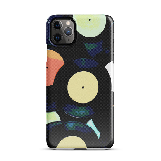 Vinyl Records iPhone Case.