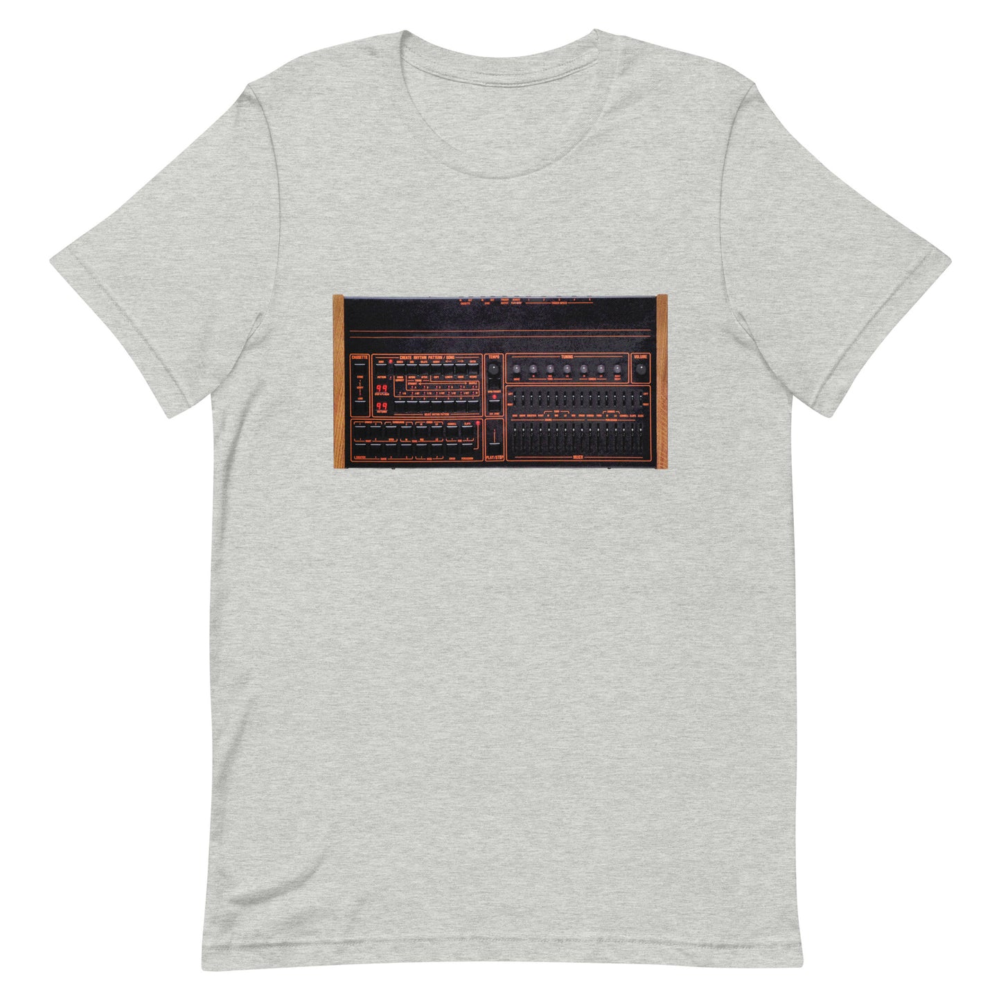 Vintage Drums Graphic Tee Heather