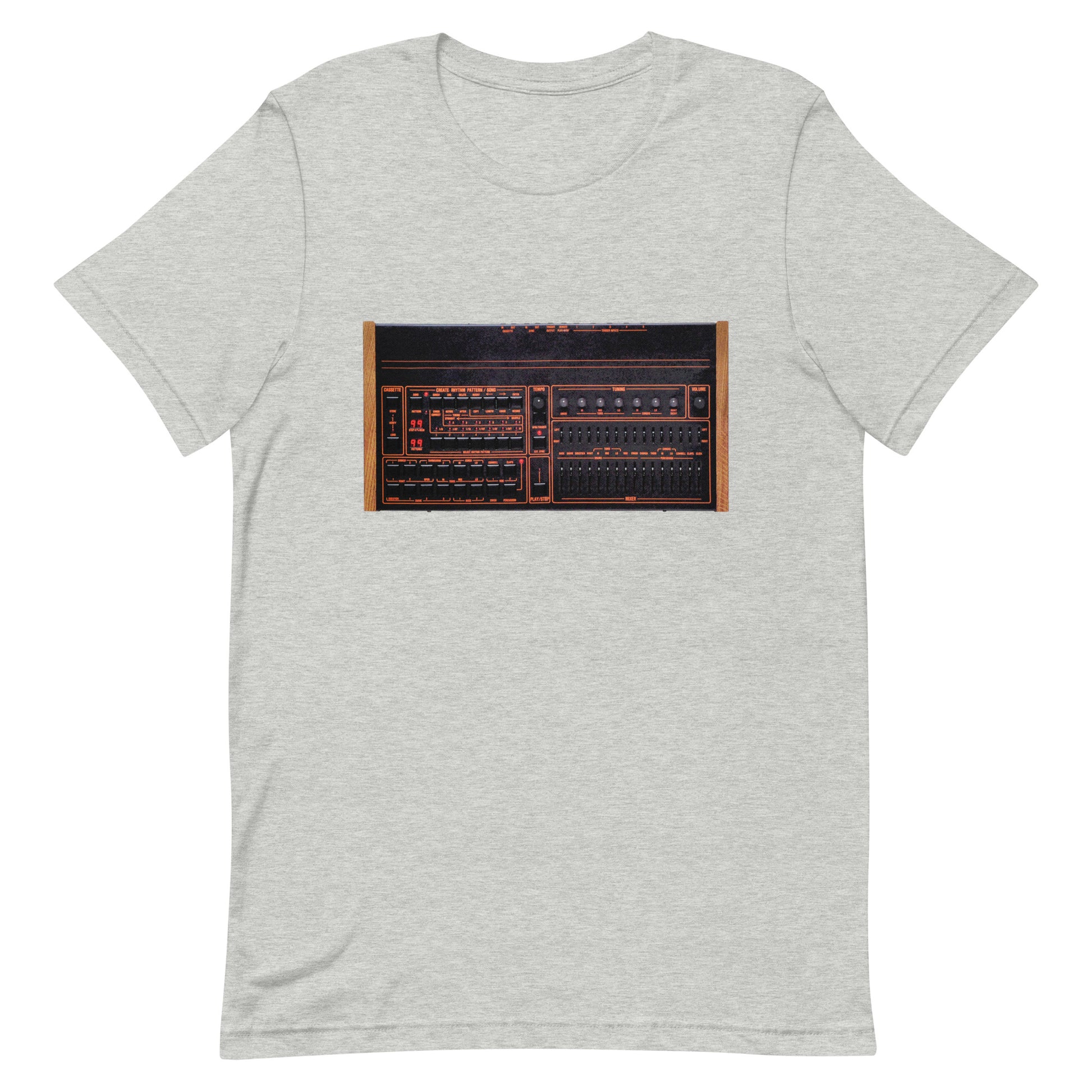 Vintage Drums Graphic Tee Heather