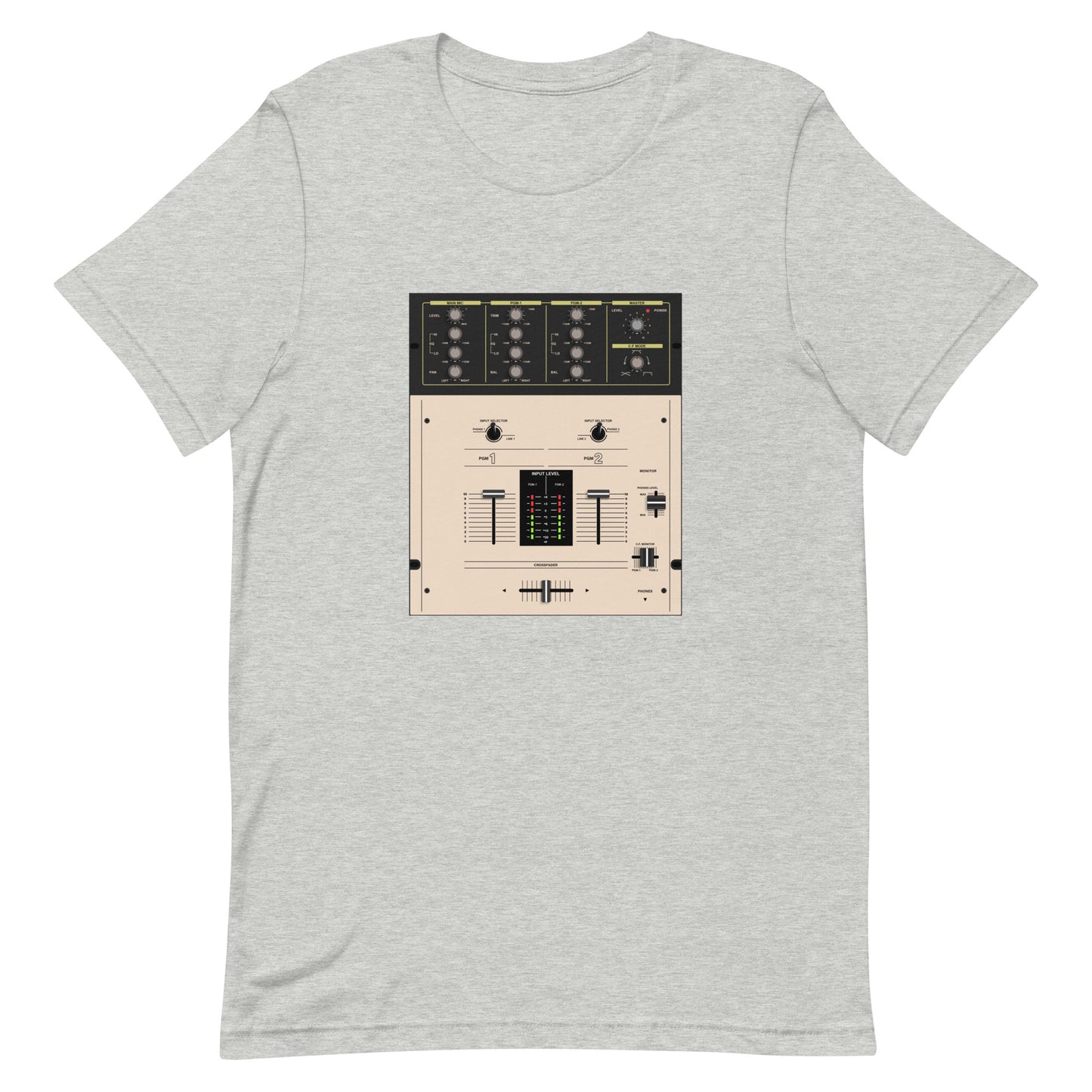 Scratch Mixer Graphic Tee Athletic Heather