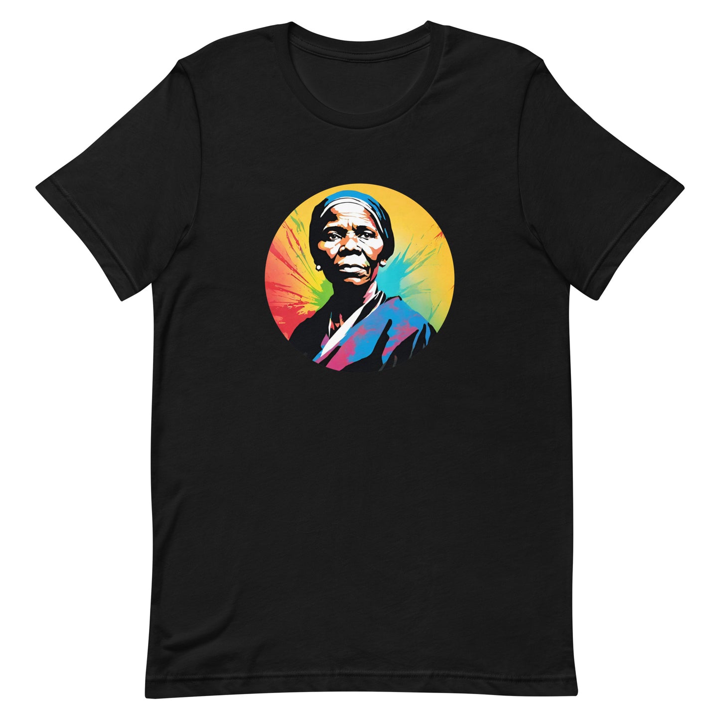 Harriet Tubman Graphic Tee in Black.