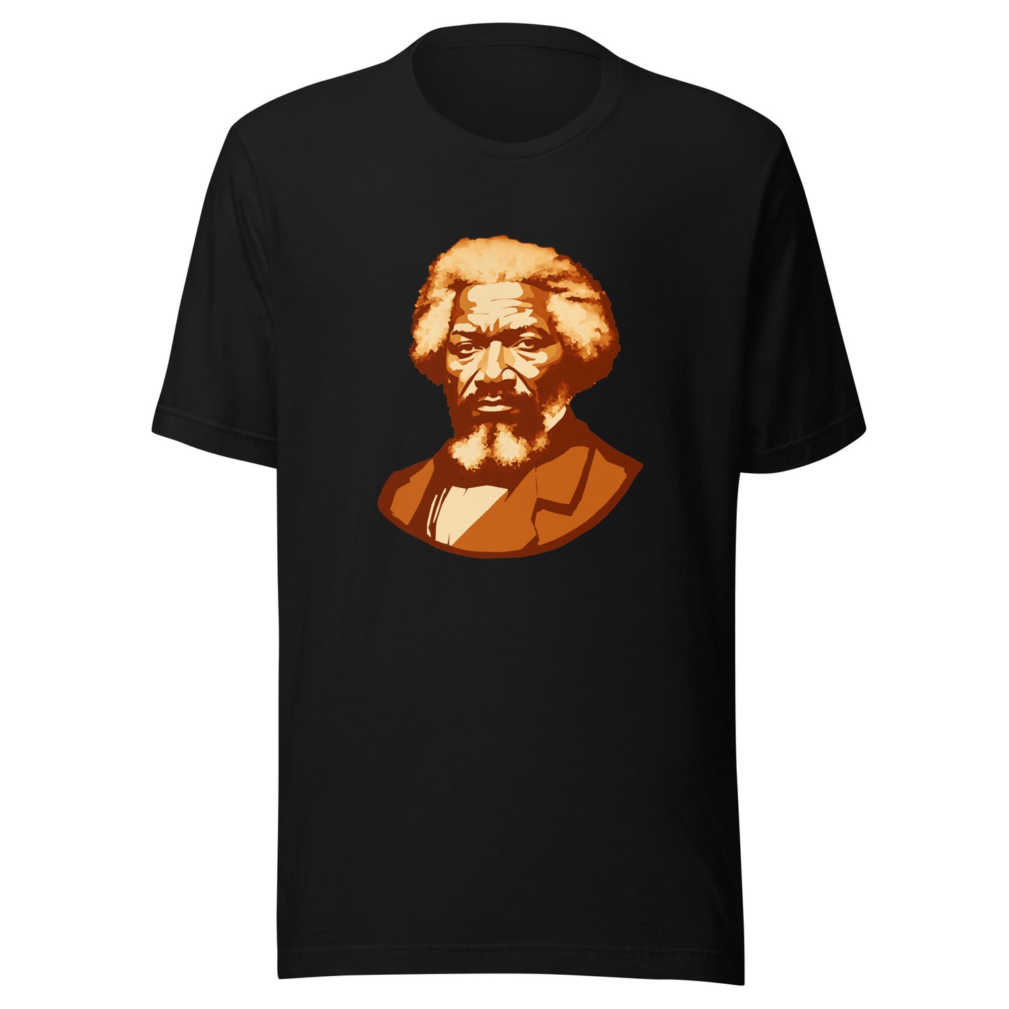 Frederick Douglass Graphic Tee in Black.