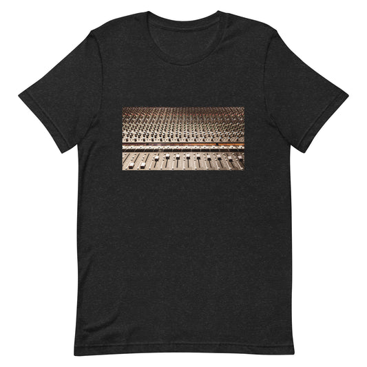 Mixing Board Graphic Tee in Black Heather.