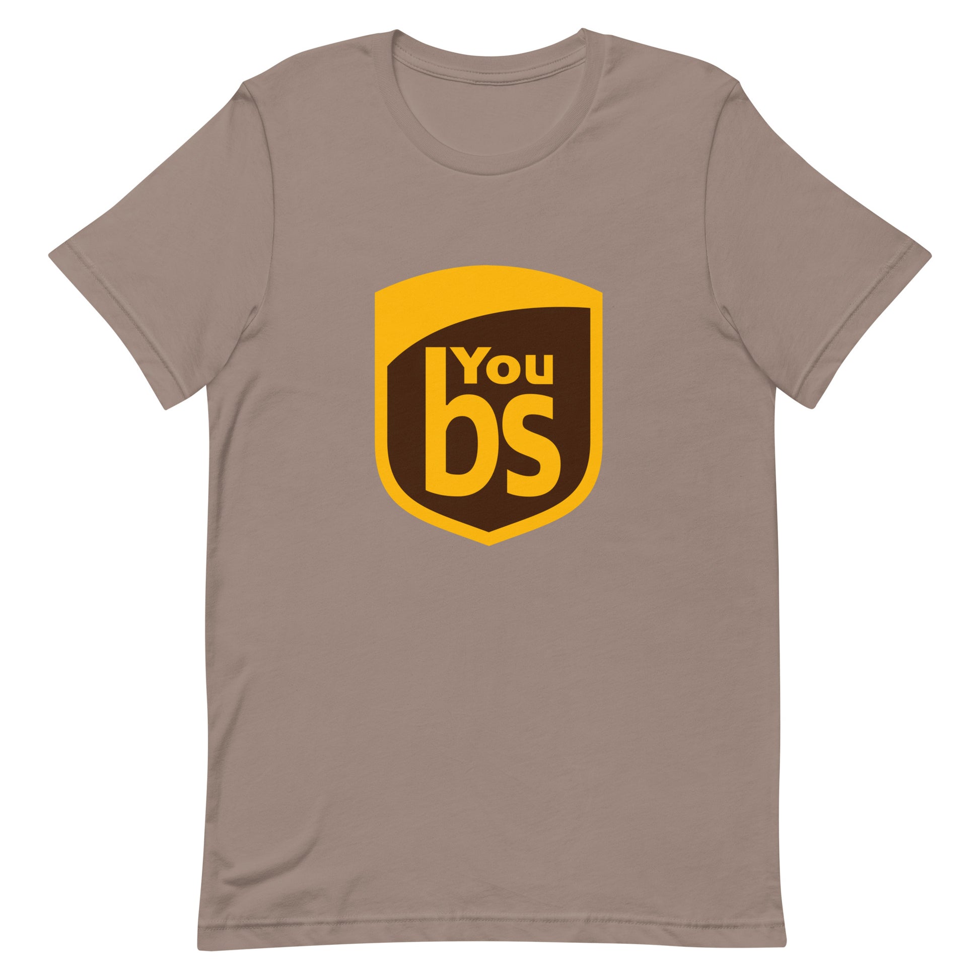 You BS Graphic Tee in Pebble.