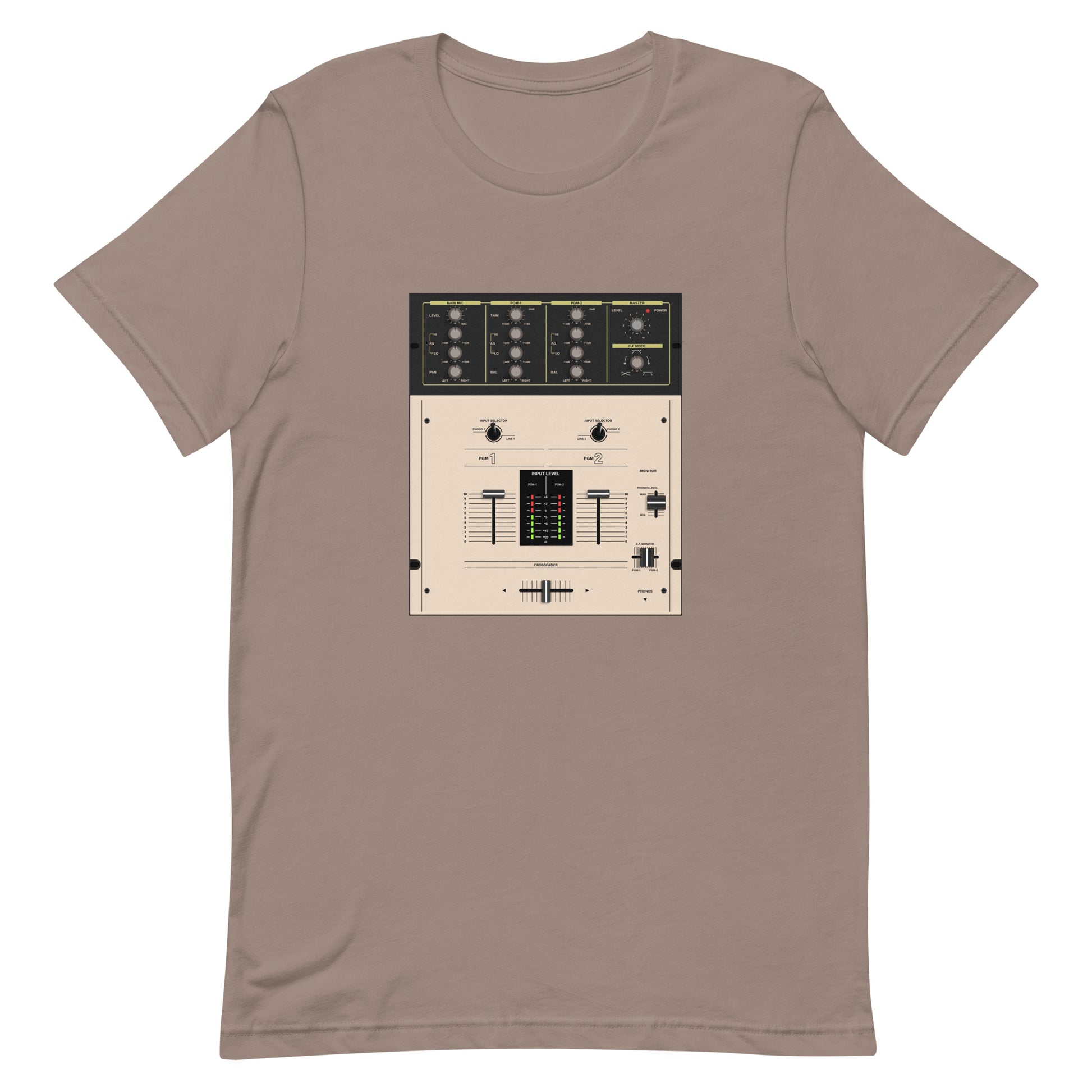 Scratch Mixer Graphic Tee Pebble