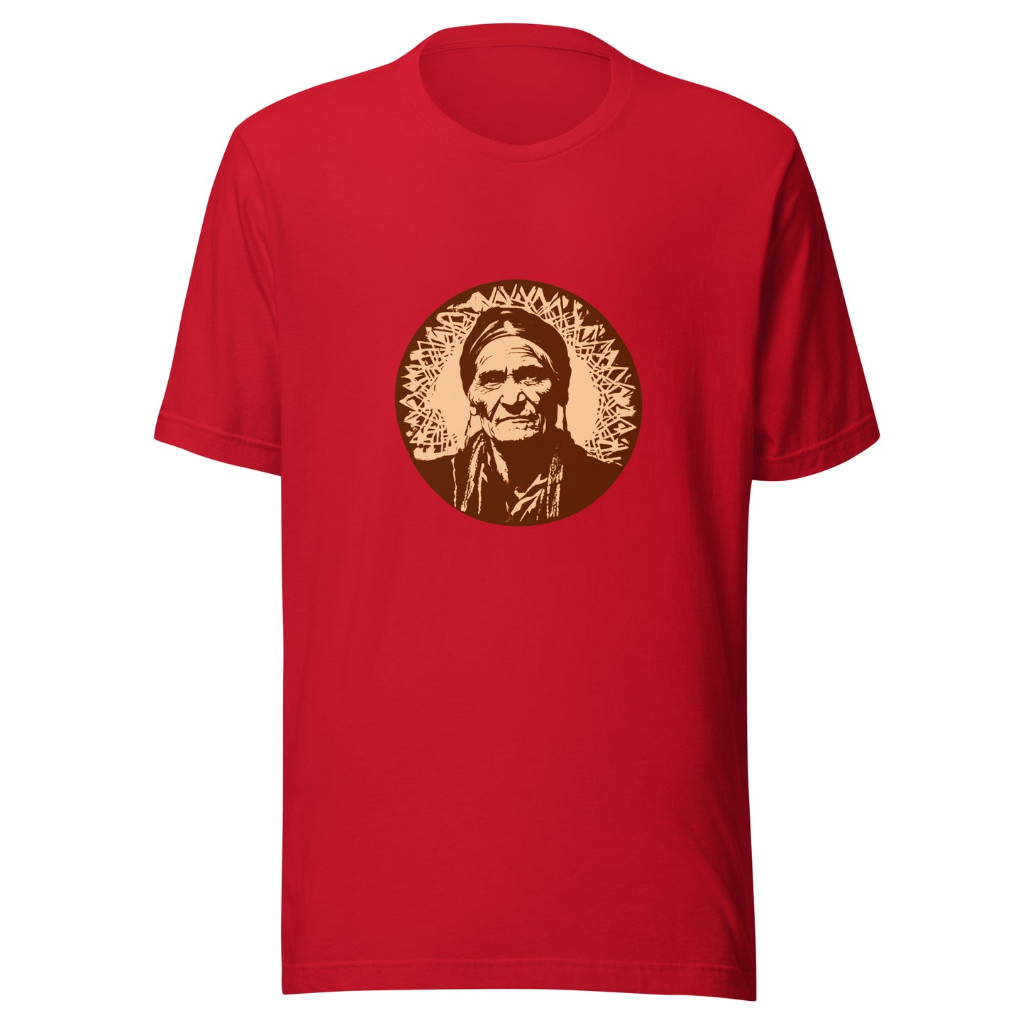 Geronimo Graphic Tee in Red.