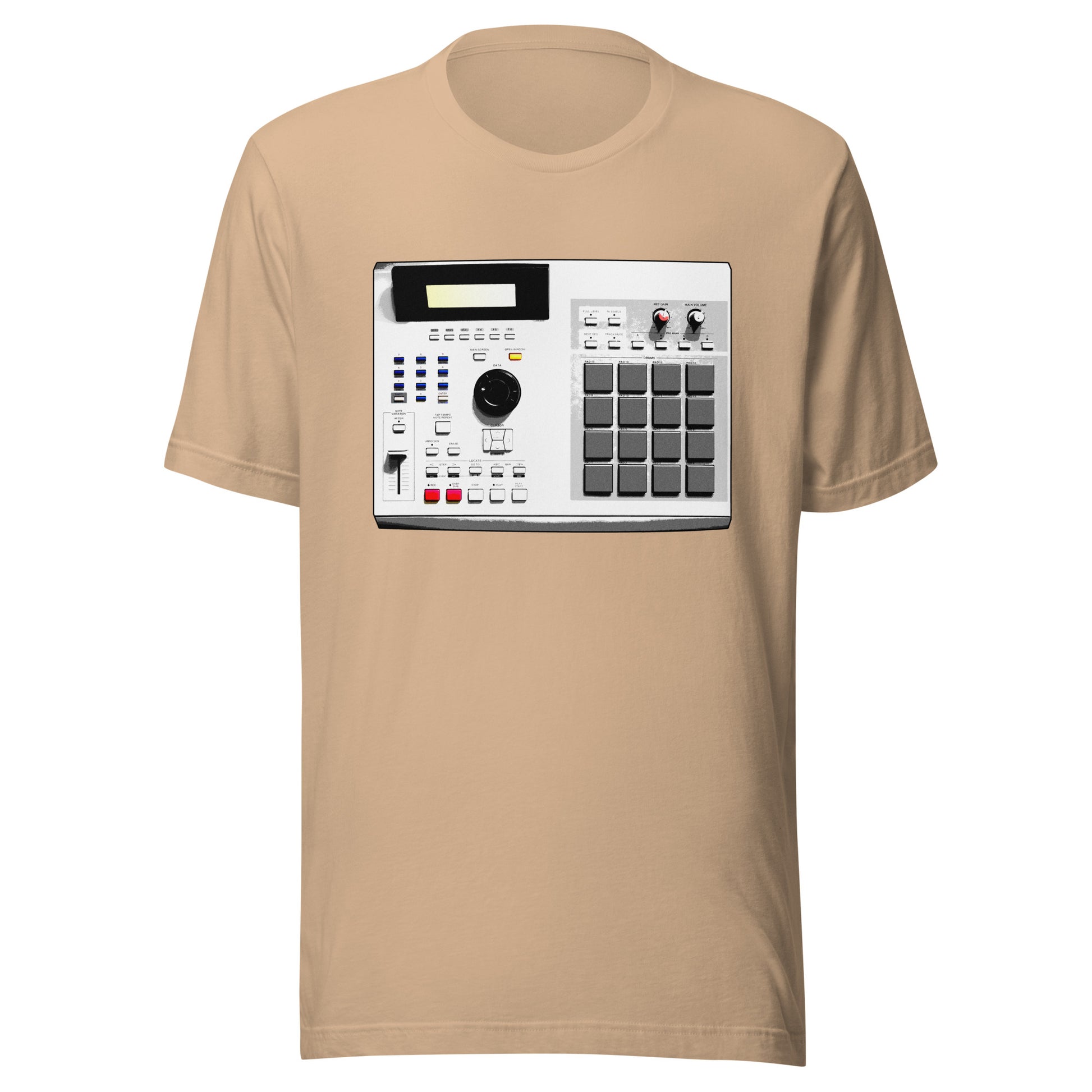 Digital Sampler Graphic Tee Tan