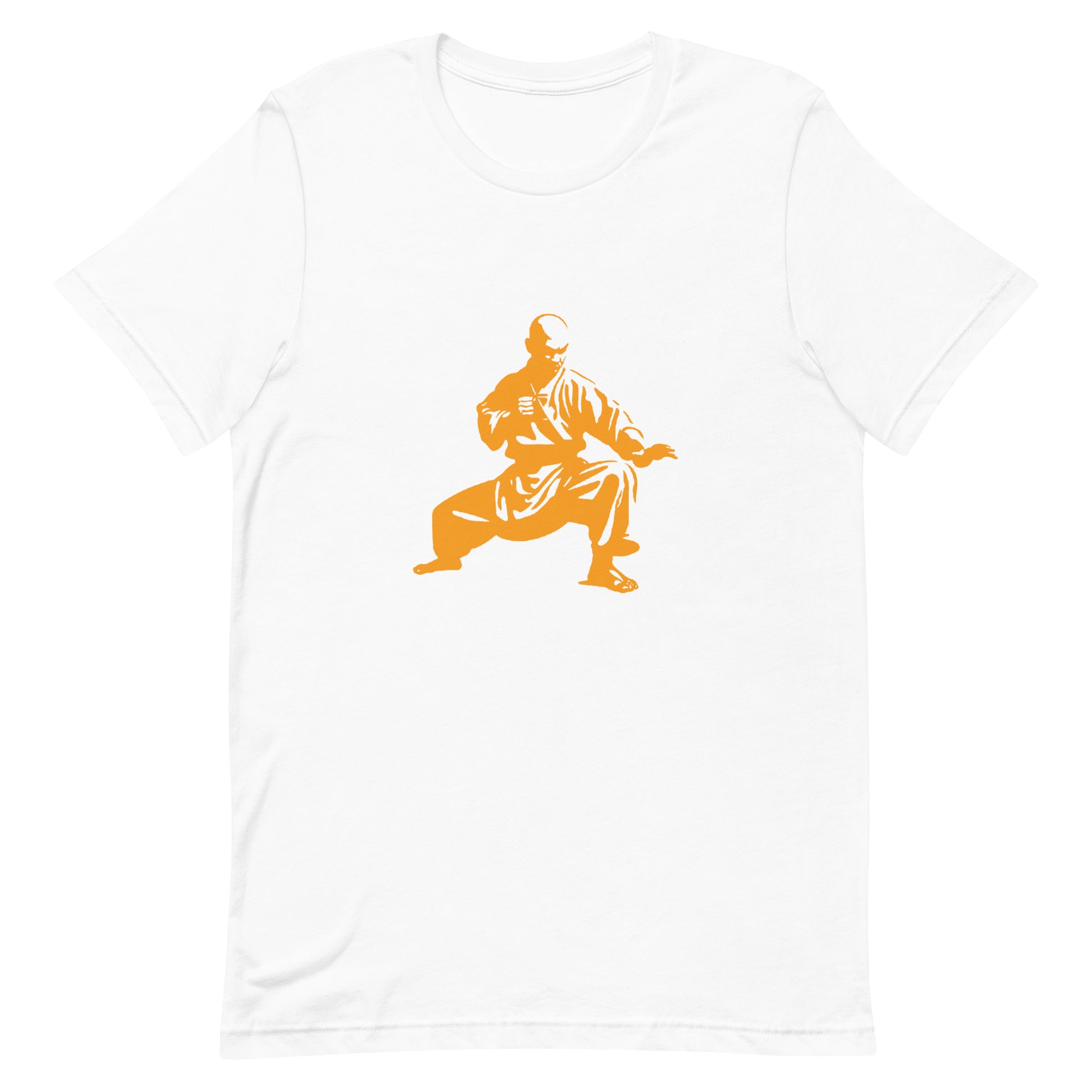 Shaolin Monk Graphic Tee in White.