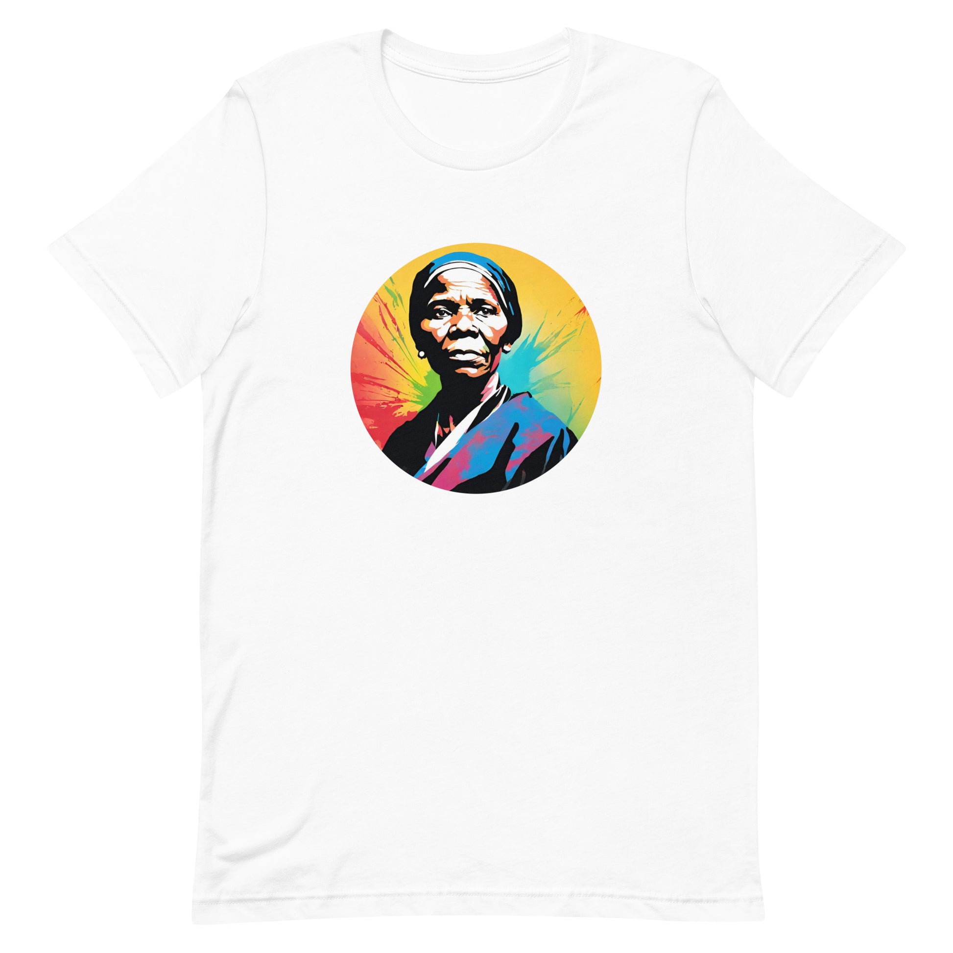 Harriet Tubman Graphic Tee in White.