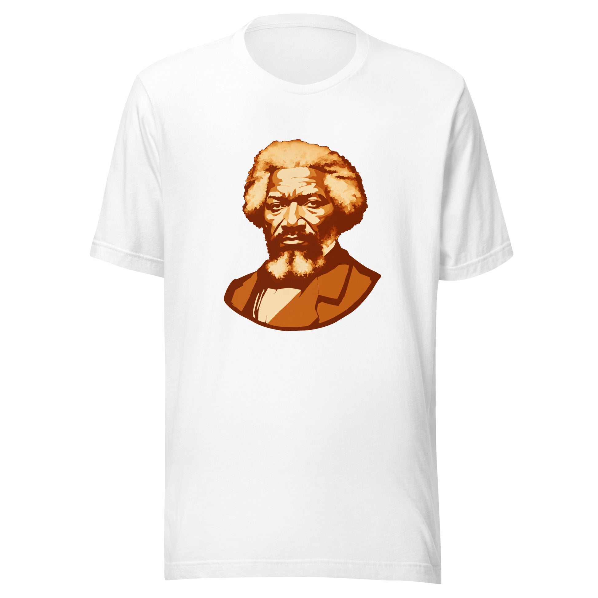 Frederick Douglass Graphic Tee in White.