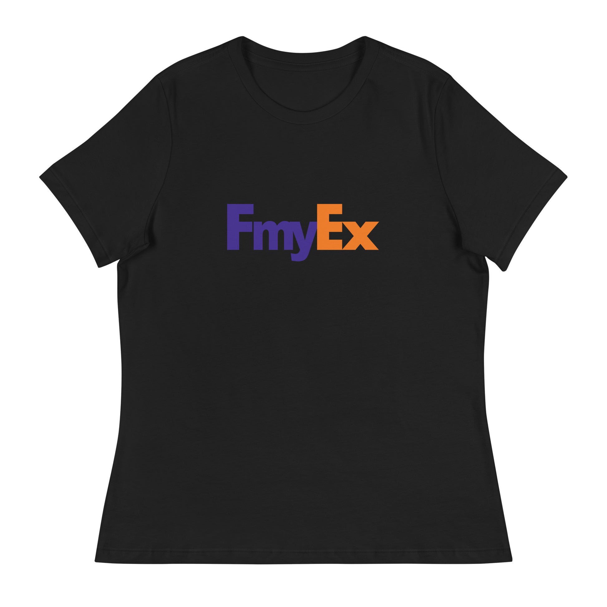 FmyEx Women's Graphic Tee in Black.