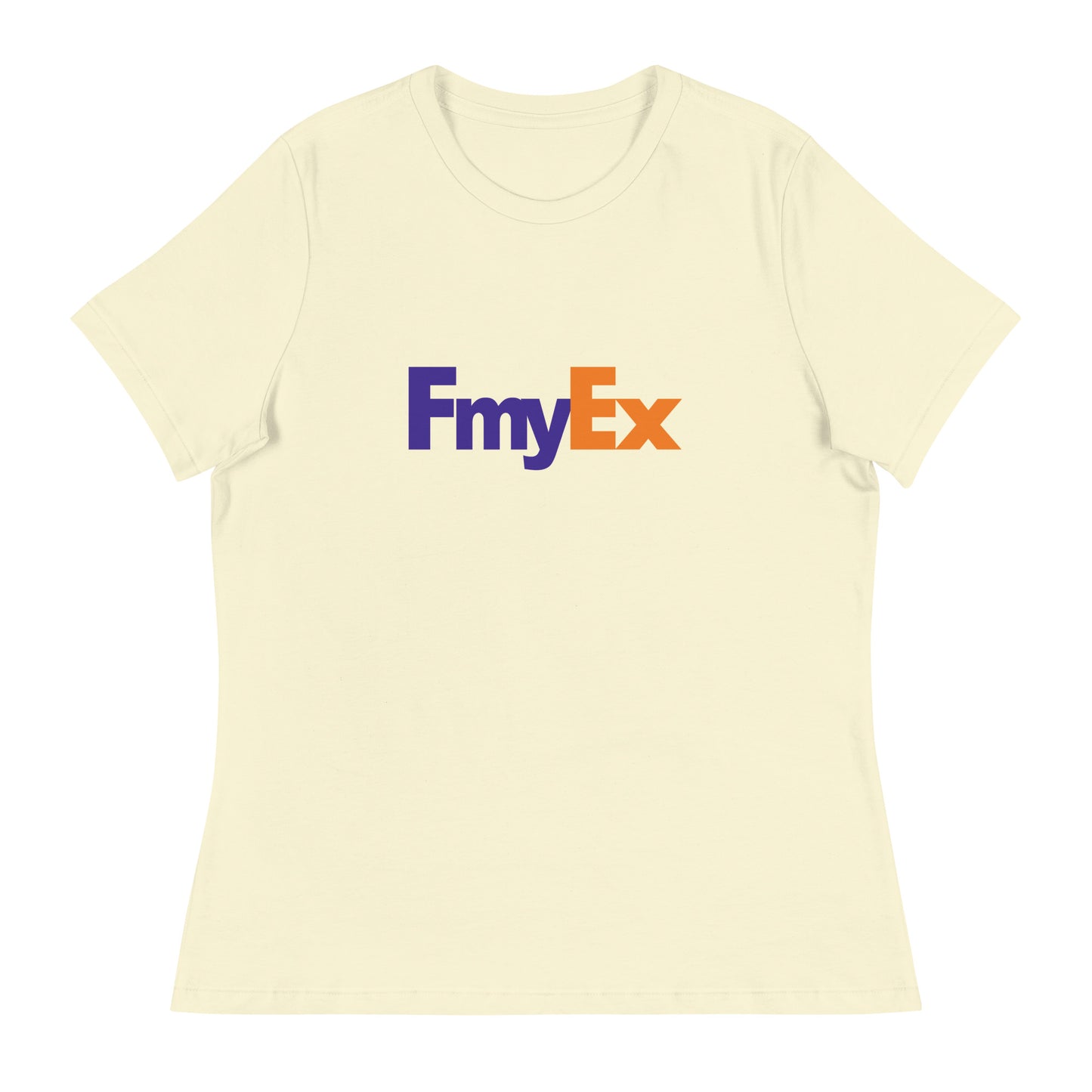 FmyEx Women's Graphic Tee in Citron.