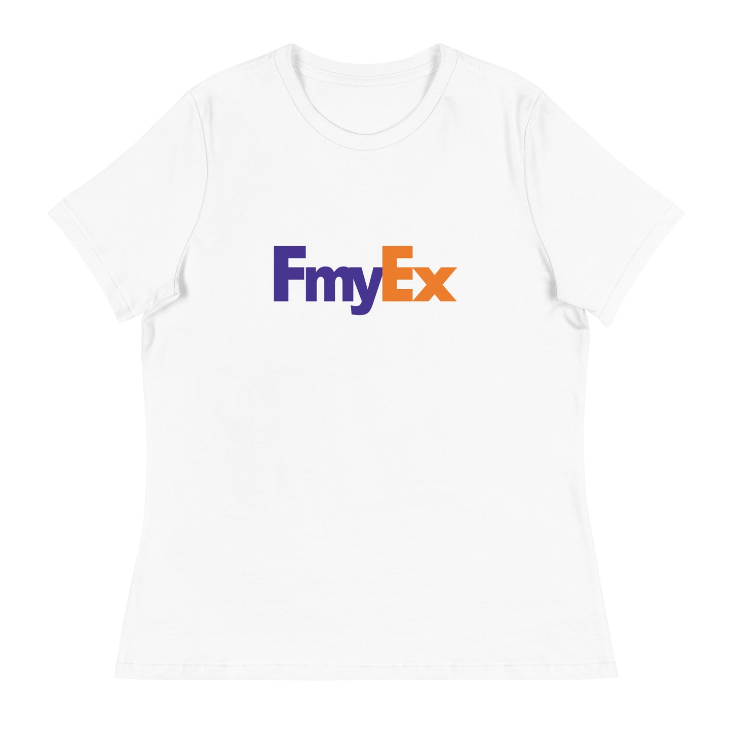 FmyEx Women's Graphic Tee in White.